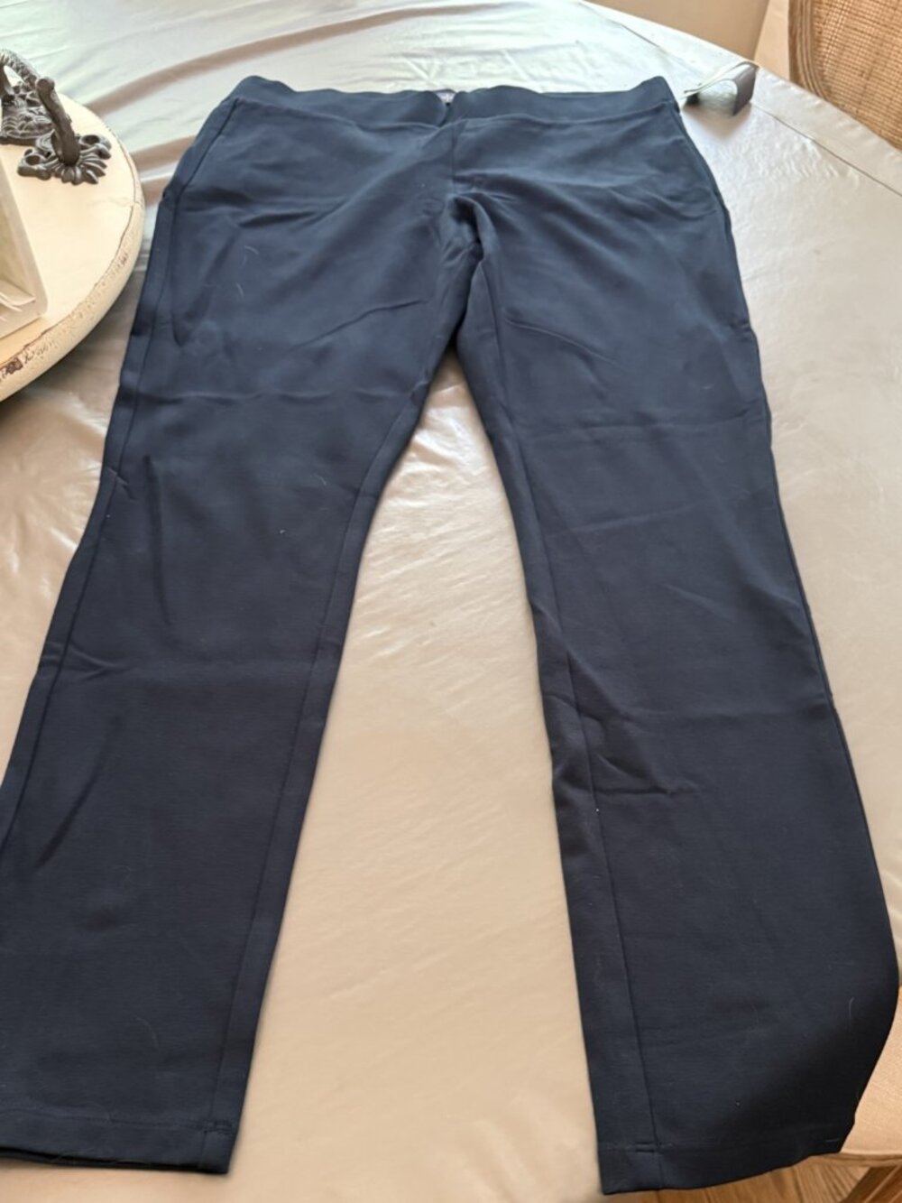 NYDJ Navy Pull-On Pants